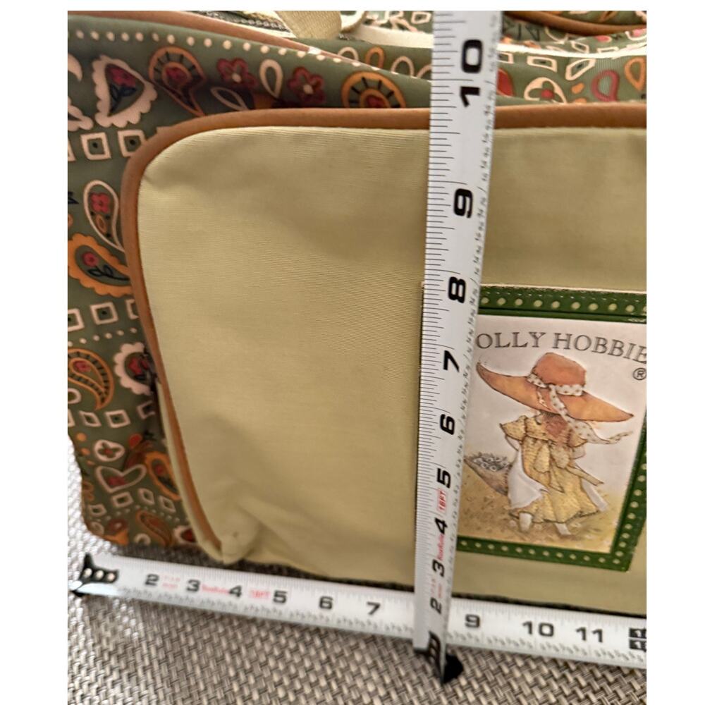 VINTAGE DIS2 Holly Hobbie Weekender / Diaper Bag Removable Shoulder Strap 1970's - Picture 9 of 10